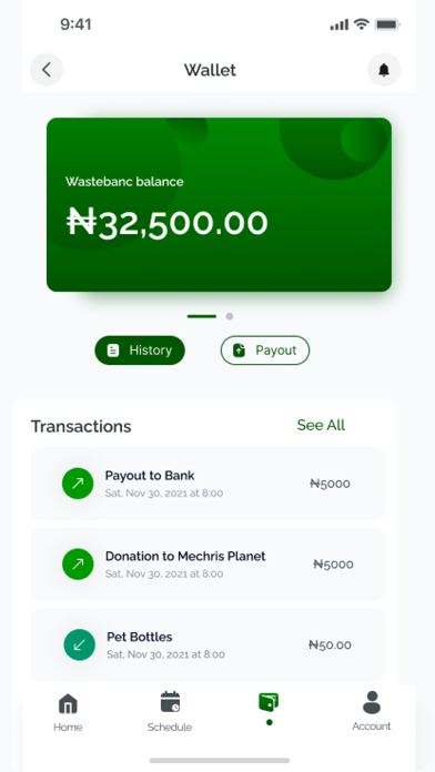 WasteBanc Screenshot