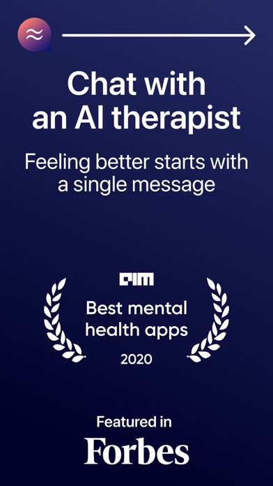 Elomia: AI Therapy Chat Screenshot