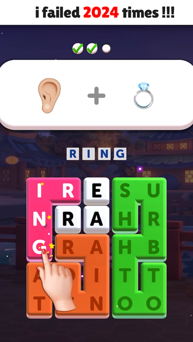 Word Tunes - Word puzzle game Screenshot