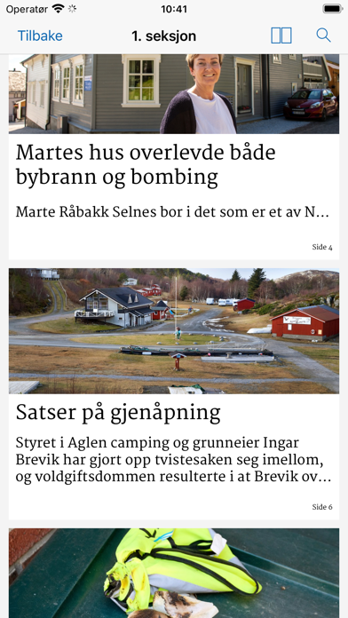Namdalsavisa eAvis Screenshot