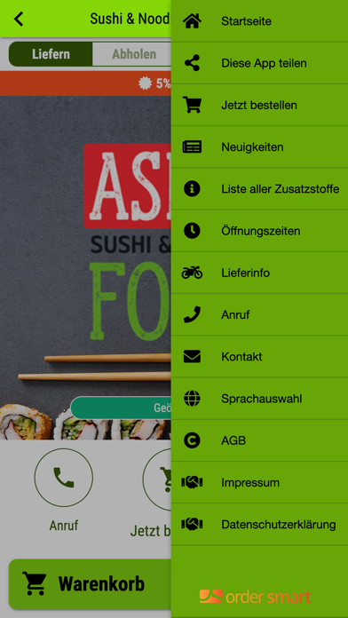 Sushi & Noodle - Asian Food Screenshot