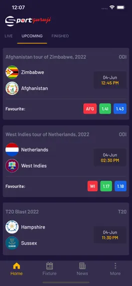 Game screenshot SportGuruji - Cricket & News apk