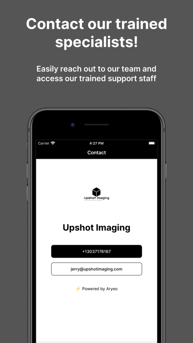 Upshot Imaging Screenshot