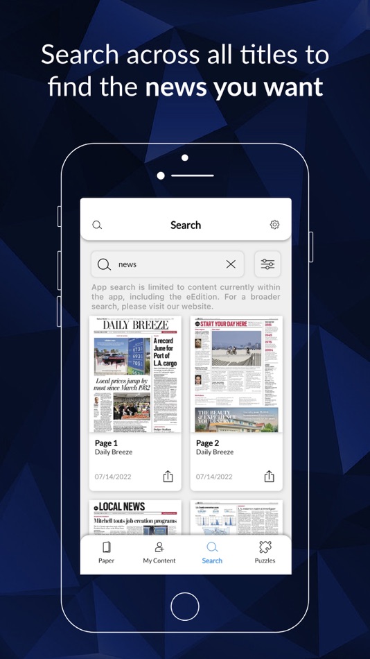 #4. Daily Breeze e-Edition (iOS) 由: Los Angeles Newspaper Group