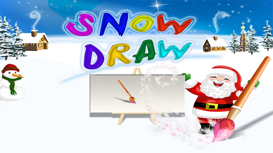 #1. Snow Draw - Xmas colors (iOS) 由: Skies First LTD