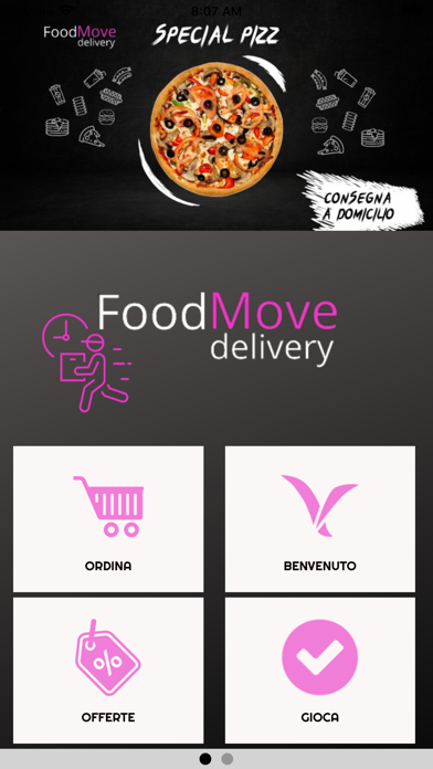 FoodMove Delivery Screenshot