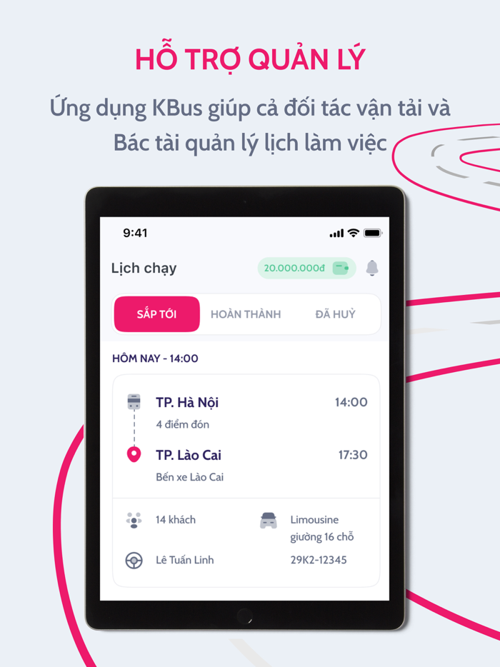KBus - Đối tác vận tải