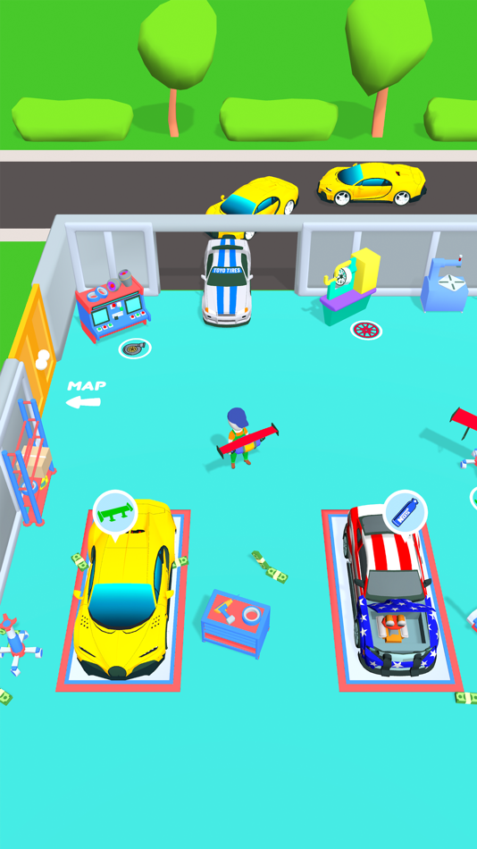 #1. Idle Garage (iOS) 由: Hoopsly FZE