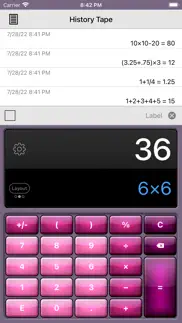 calculator hd pro lite iphone screenshot 2