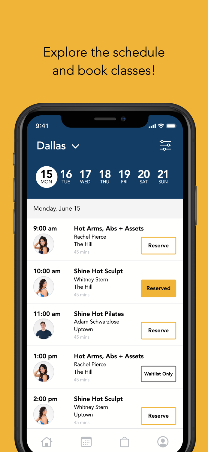 Shine Hot Pilates  Sculpt