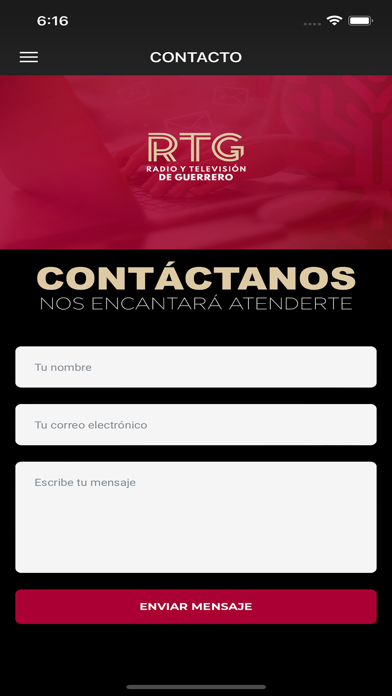 RTG Radio y Televisión de Gro Screenshot