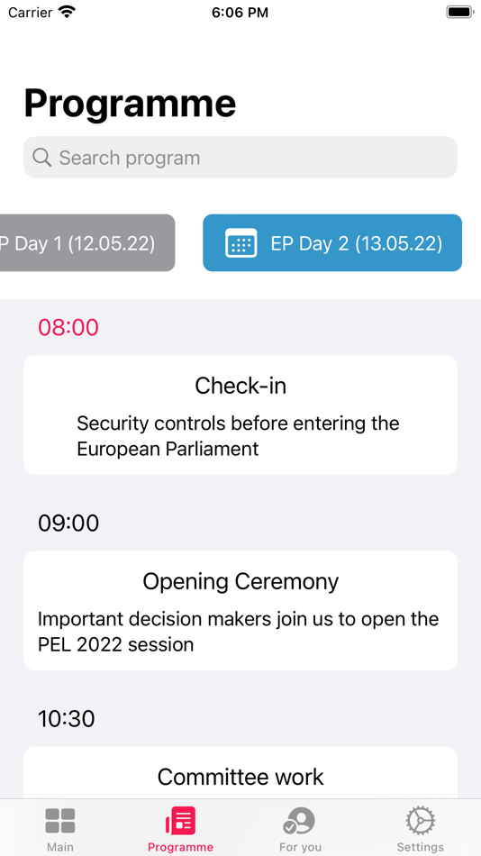 #4. LPE Events (iOS) 由: Let's promote Europe (LPE) e.V.