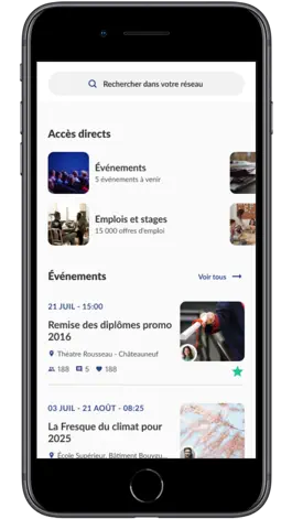 Game screenshot Dauphine Alumni apk