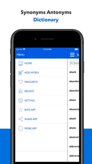 synonyms & antonyms dictionary iphone screenshot 4