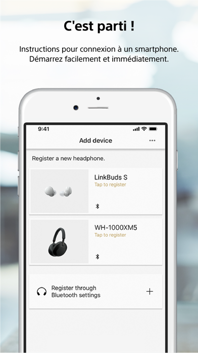 Screenshot #3 pour Sony | Headphones Connect