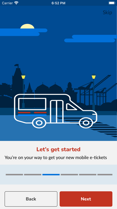 East Bay Paratransit Screenshot