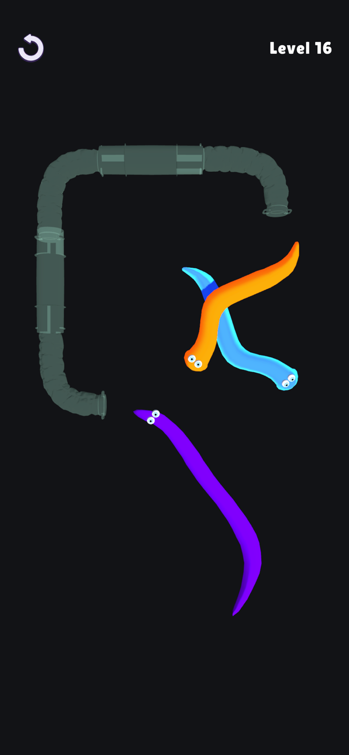 Sort Snakes Sorting Game