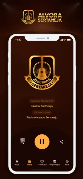 Game screenshot Rádio Alvorada Sertaneja apk