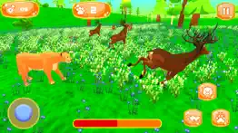 lion family animal life sim iphone screenshot 3