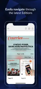 Courrier Internacional Digital screenshot #2 for iPhone