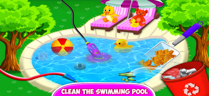 Sweet Baby Girl House Clean