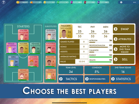Dream Team Football iPad screenshot