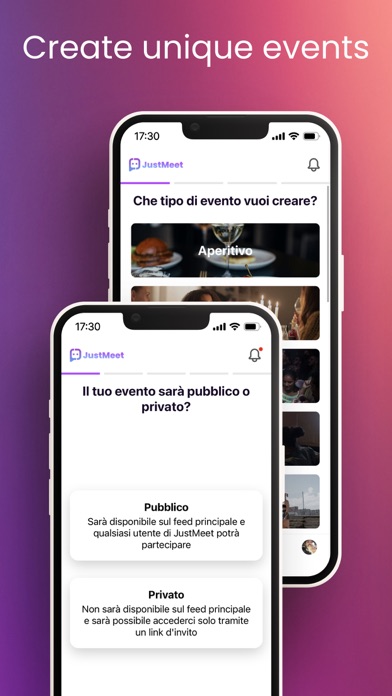 Just Meet App Screenshot