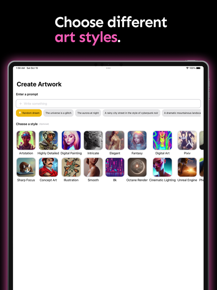Ai art generator - Nesai