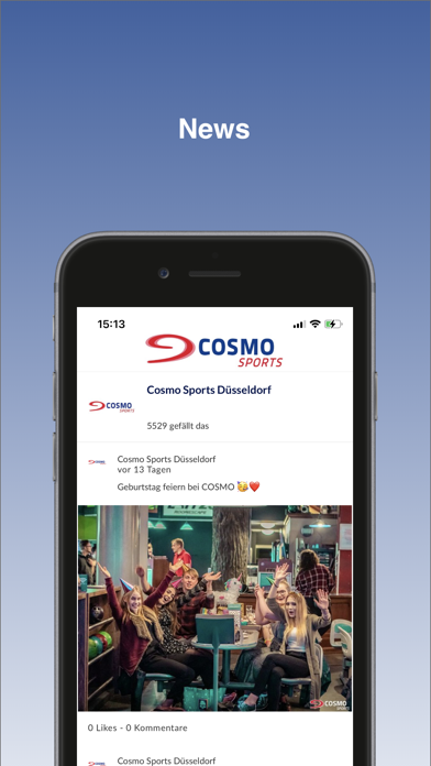 Cosmo Sports Screenshot