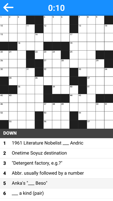 Crossword - Fun Word Puzzles Screenshot