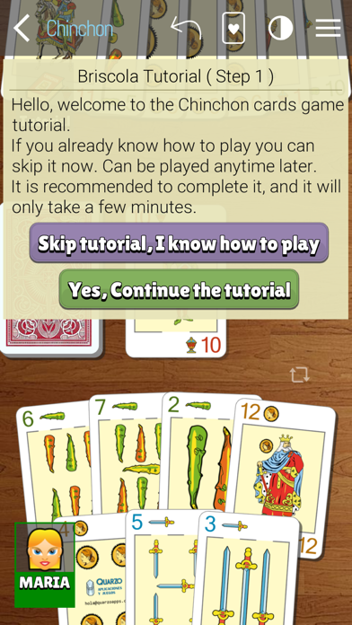 Chinchon cards Screenshot