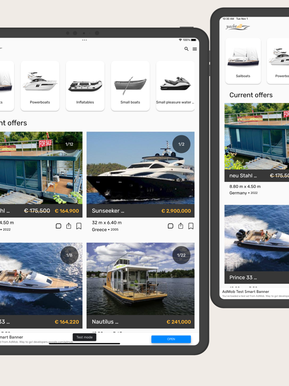Yachtall.com iPad screenshot 3 - Sports app