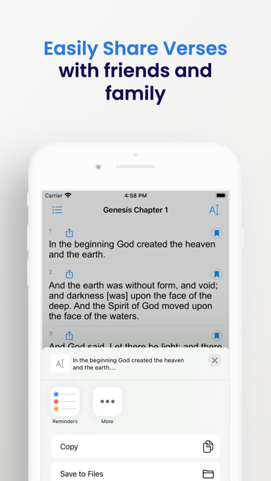 KJV Bible Screenshot