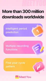 meetyou - period tracker iphone screenshot 1