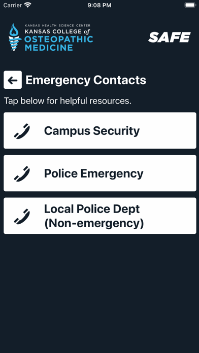 KansasCOM SAFE Screenshot