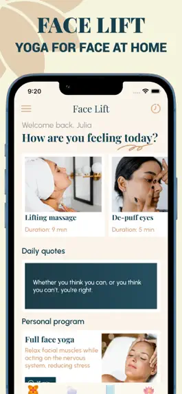 Game screenshot Face Lift - Face Yoga Workout mod apk