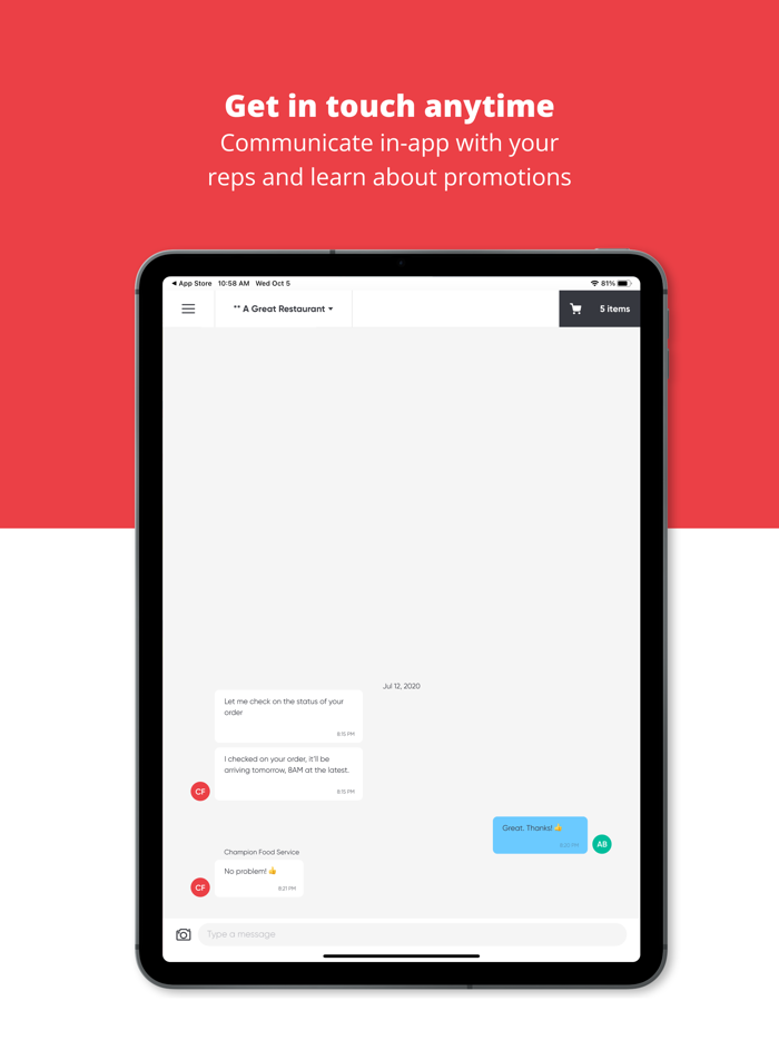 Champion Food Service