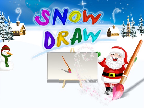 Snow Draw - Xmas colors