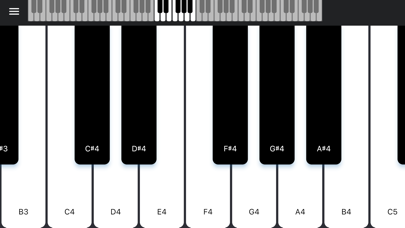We Play Piano: Piano Keyboard Screenshot