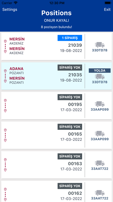 Hümay Lojistik Screenshot
