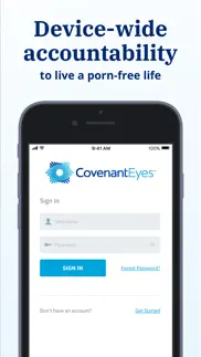 covenant eyes: quit porn now iphone screenshot 1