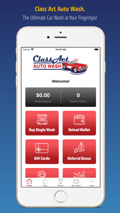 Class Act Auto Wash Screenshot