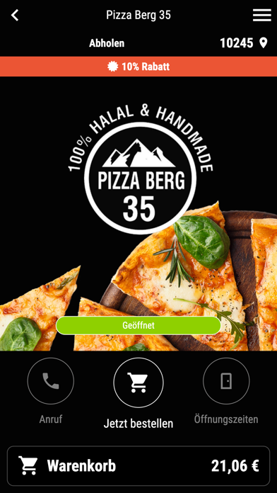 Pizza Berg 35 Screenshot