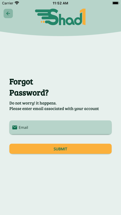 Shad1Delivery Admin Screenshot