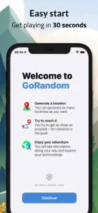 GoRandom - Exploration Game screenshot #1 for iPhone