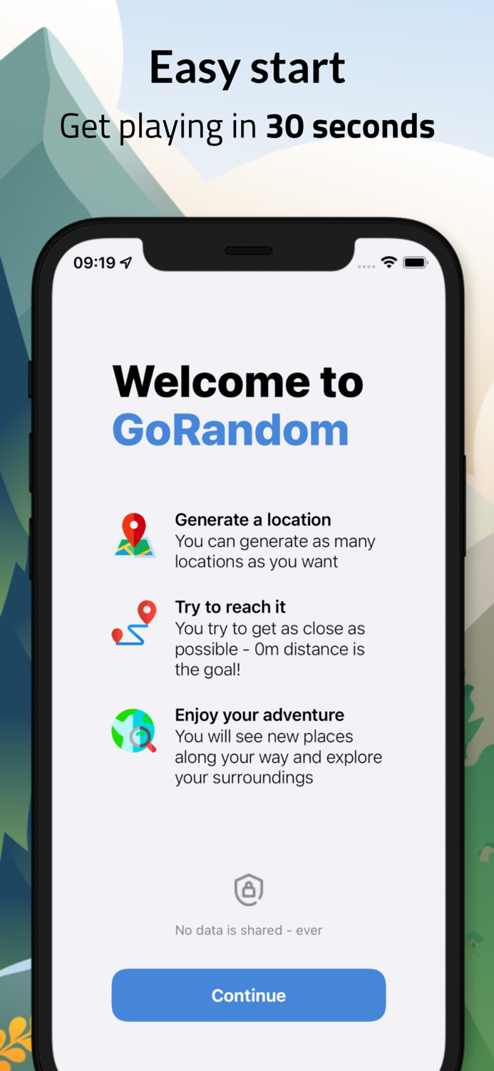 GoRandom - Exploration Game