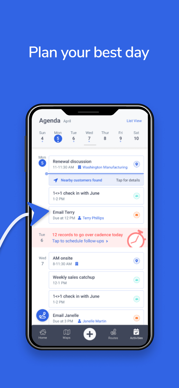 Map My Customers Route Planner
