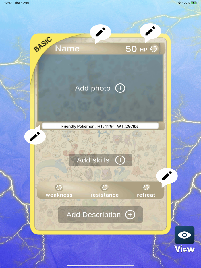 Trading Card Maker and Collector