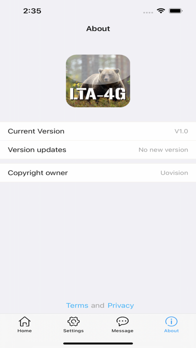 LTA-4G Screenshot