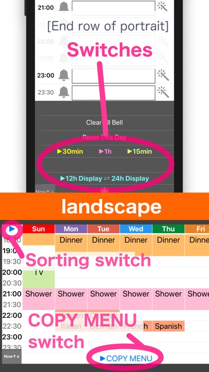 WeekTable2 Weekly menu creator